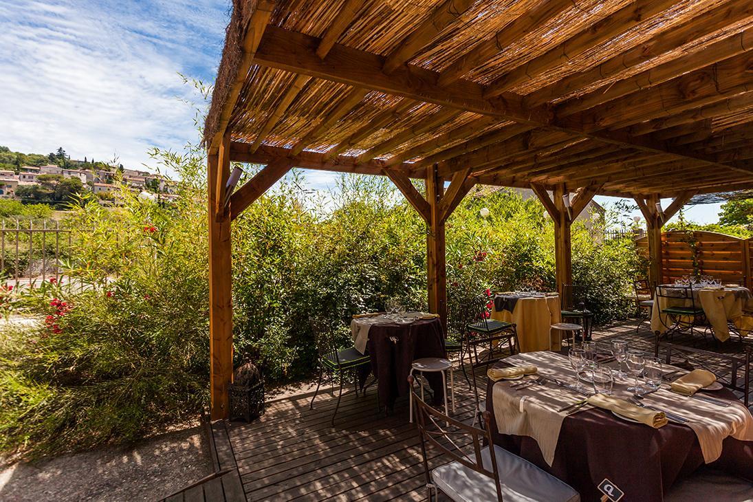 Logis Le Relais Sarrasin Hotel Vezenobres Luaran gambar