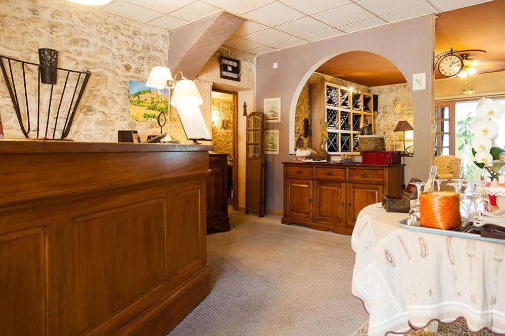 Logis Le Relais Sarrasin Hotel Vezenobres Luaran gambar