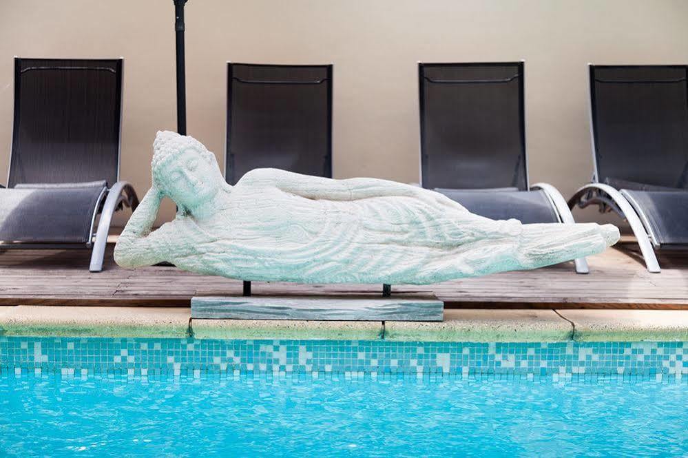 Logis Le Relais Sarrasin Hotel Vezenobres Luaran gambar